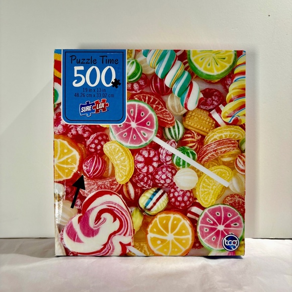 🧩 TCG Fruit Candy 500 Piece Jigsaw Puzzle – New & Sealed - Picture 3 of 3
